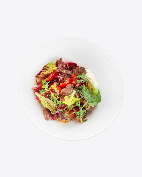 Green Salad w/ Liver