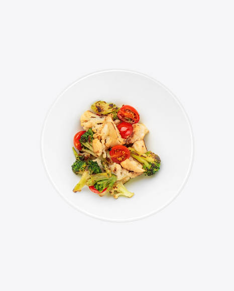 Roasted Vegetables w/ Chicken