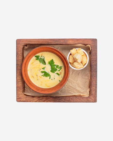 Cream Soup w/ Croutons