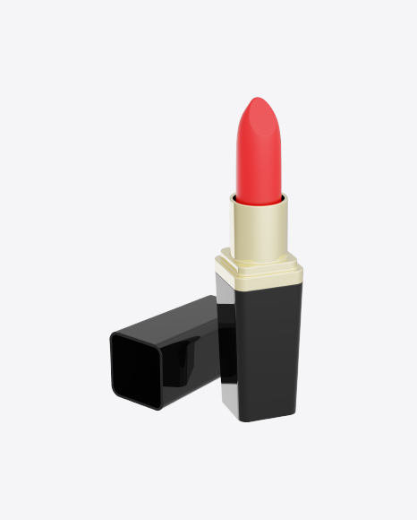 Opened Red Lipstick