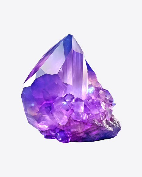 Purple Gemstone