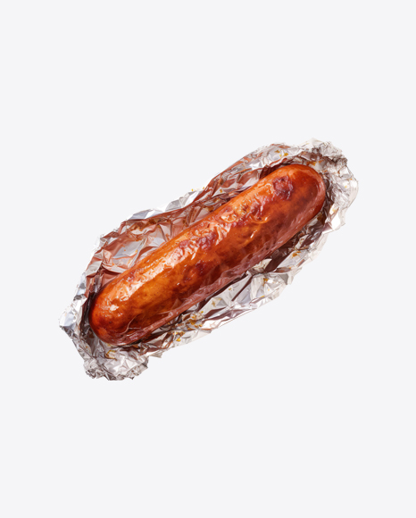 Baked Sausage on Foil Paper