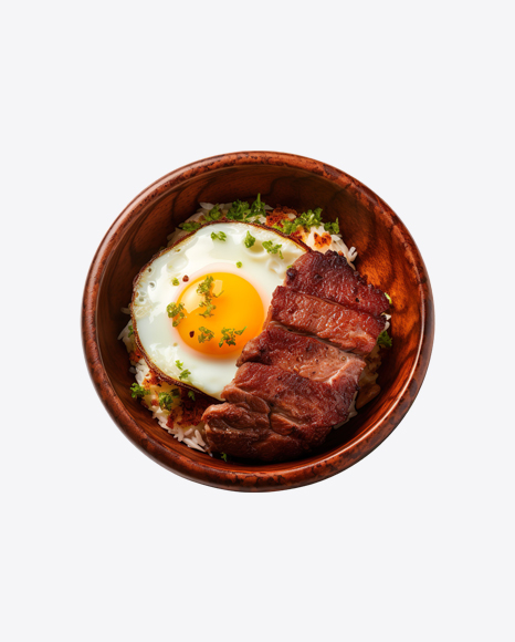 Beef Cutlet with Roasted Egg