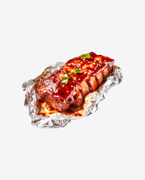 Barbecue Ribs in Foil