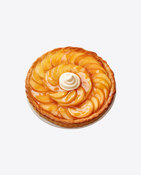 Apple Tart with Custard