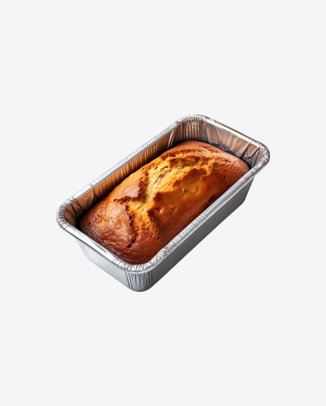 Banana Bread in Foil Tray