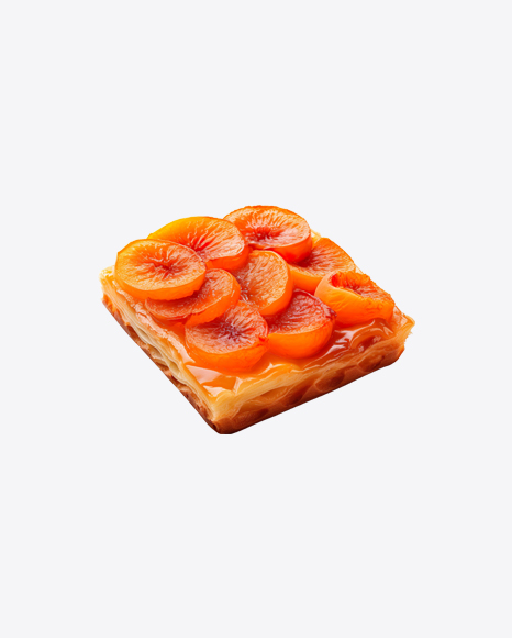 Slice of Apricot Cake