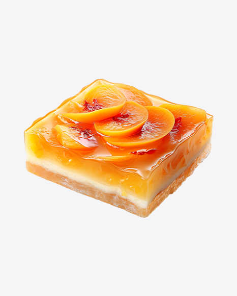 Slice of Apricot Cake