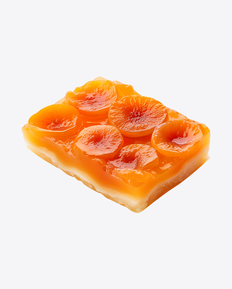 Slice of Apricot Cake