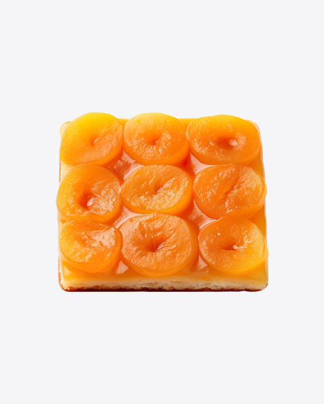 Slice of Apricot Cake