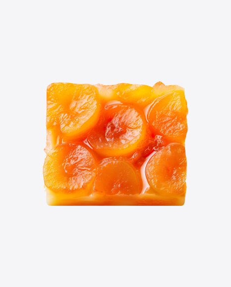 Slice of Apricot Cake
