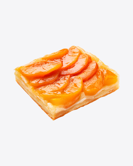 Slice of Apricot Cake