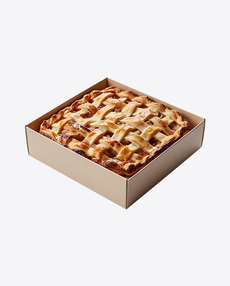 Box with Apple Jam Tart