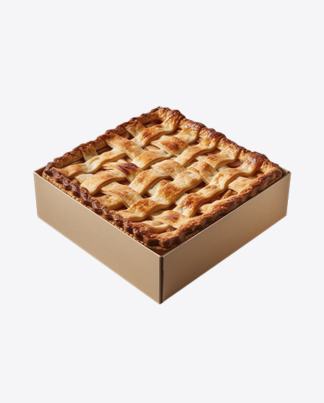 Box with Apple Jam Tart