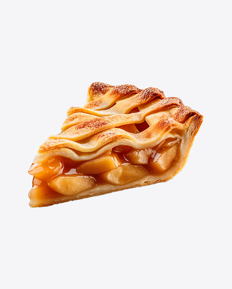 Slice of Apple Jam Tart