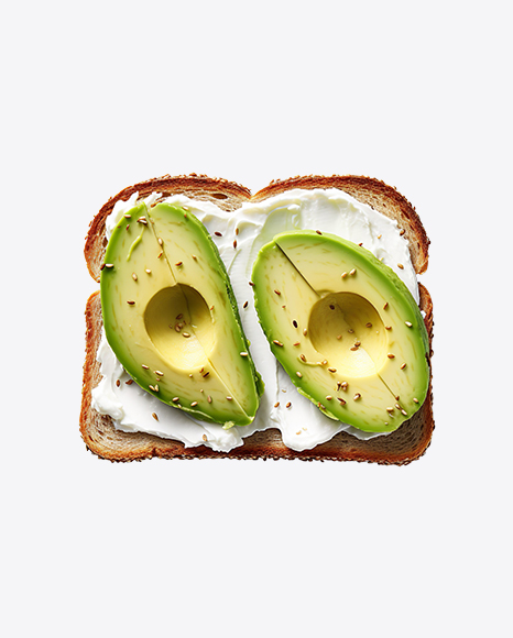 Toasts with Cream Cheese & Avocado