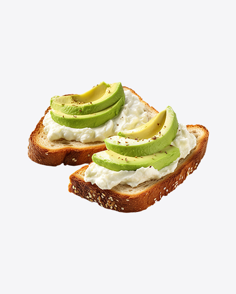 Toasts with Cream Cheese & Avocado