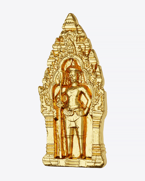 Golden Bas-Relief of Guardian PNG