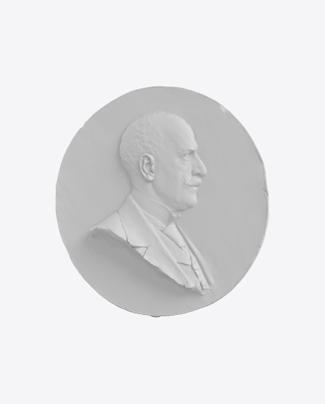 Bas-Relief Portrait PNG