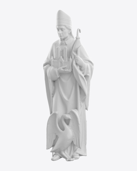 Saint Hugh Sculpture PNG