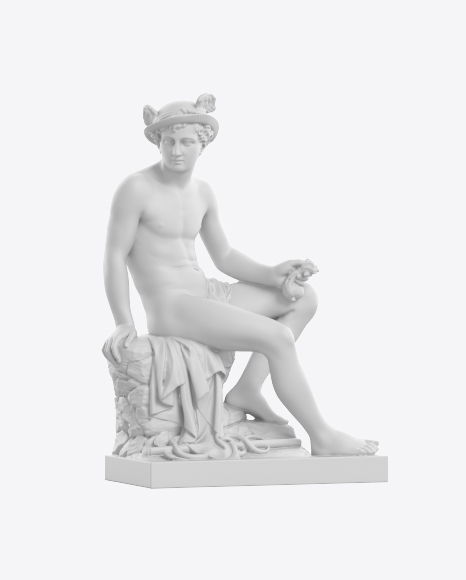 Sculpture of Mercury PNG