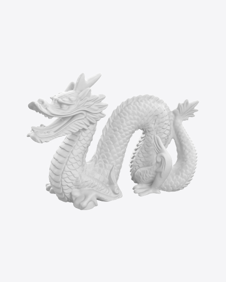 Dragon Sculpture PNG