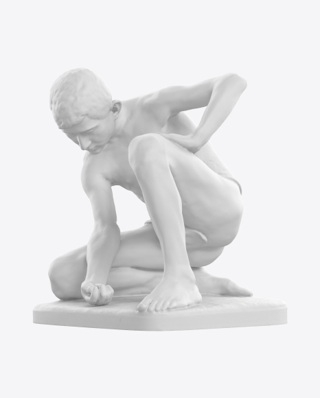 Sculpture of Man PNG