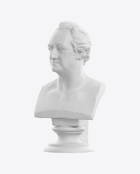 Bust of Goethe PNG
