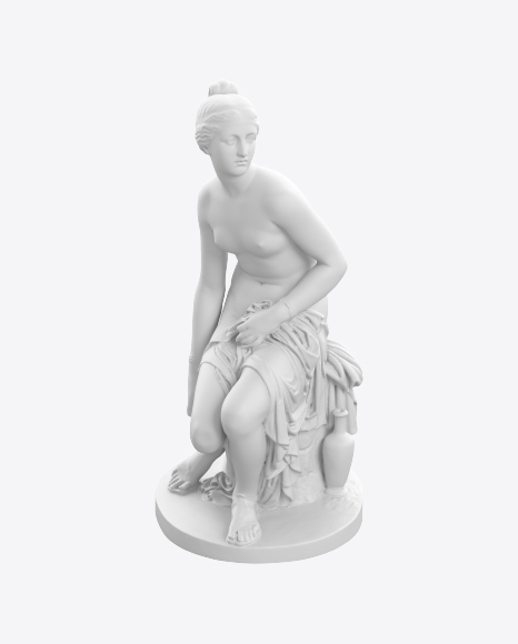 Sculpture of Nymph PNG