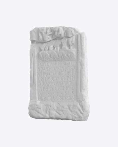 Ancient Tablet Sculpture PNG