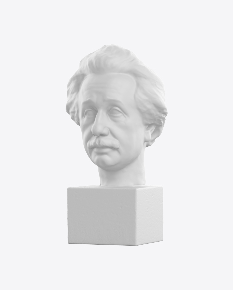 Bust of Einstein PNG