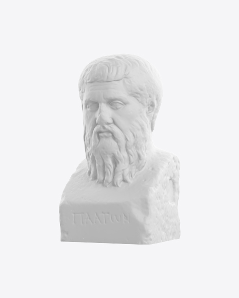 Bust of Plato PNG