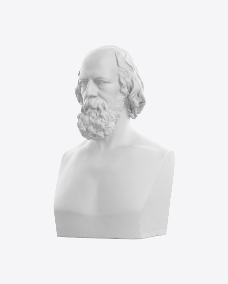 Bust of Tennyson PNG