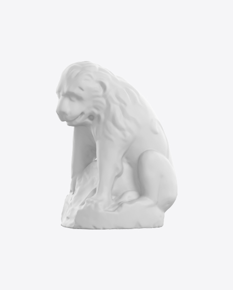 Lion Sculpture PNG