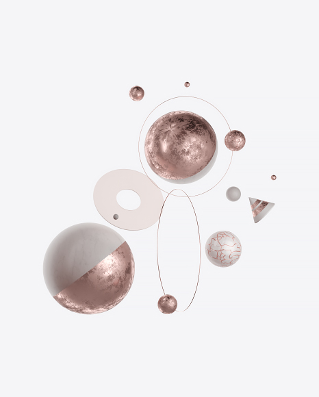 Abstract Objects Set PNG