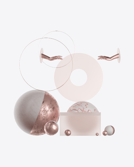 Abstract Objects Set PNG