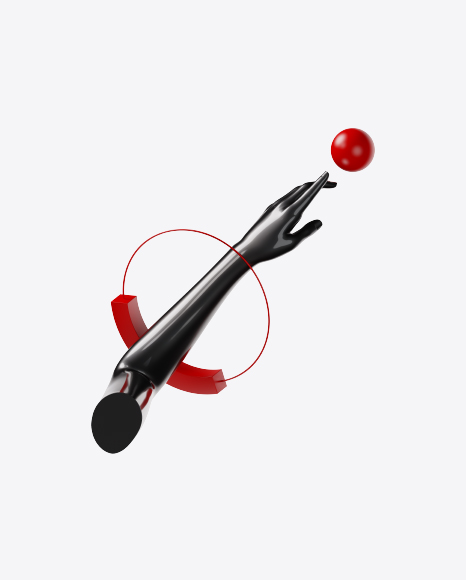 Abstract Set with Body Parts PNG