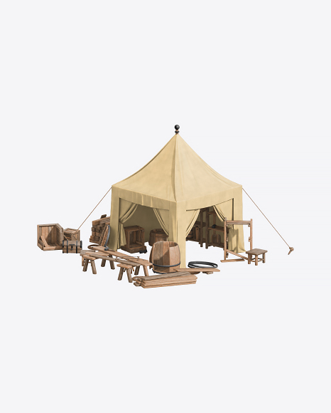 Medieval Market Tent