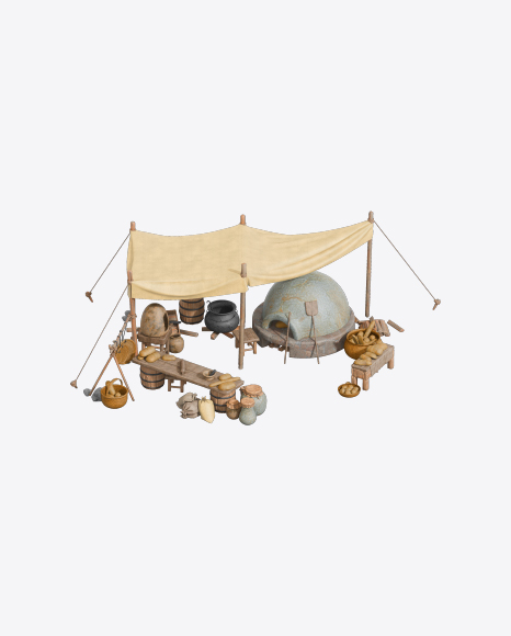 Medieval Market Tent