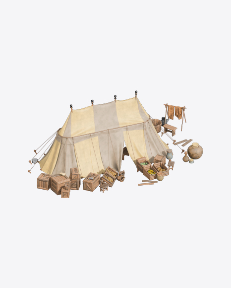 Medieval Market Tent