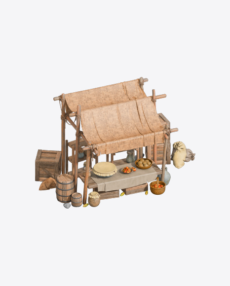 Medieval Market Tent