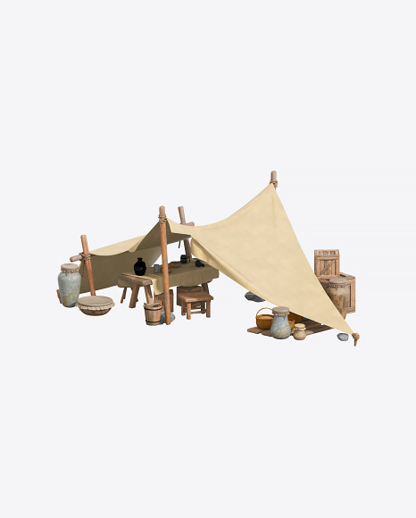 Medieval Market Tent
