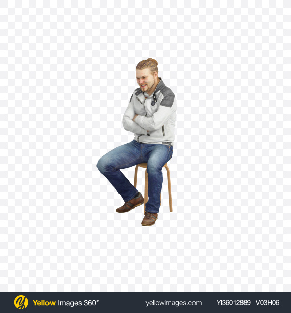 Download Man Sitting Transparent PNG on YELLOW Images