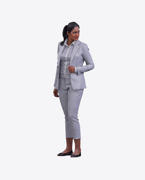 Woman in Suit