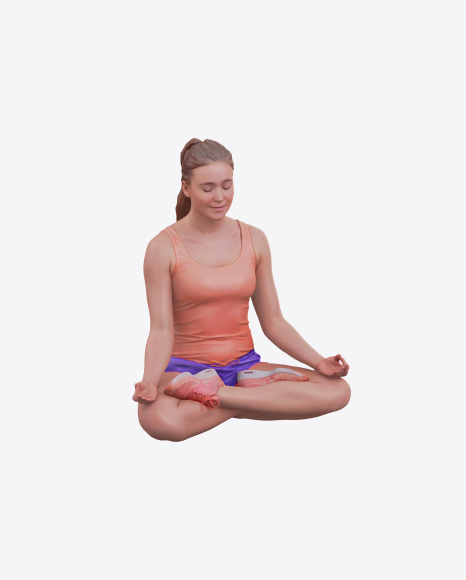 Woman Practicing Yoga