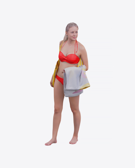Woman in Swimsuit
