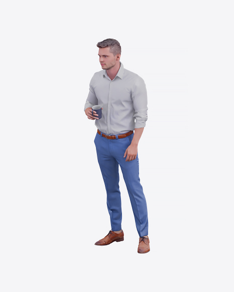Man with Cup