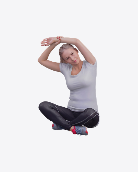 Woman Stretching
