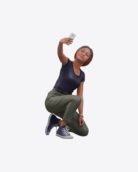 Woman Taking Selfie