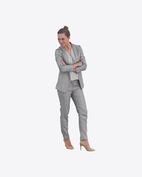Woman in Suit